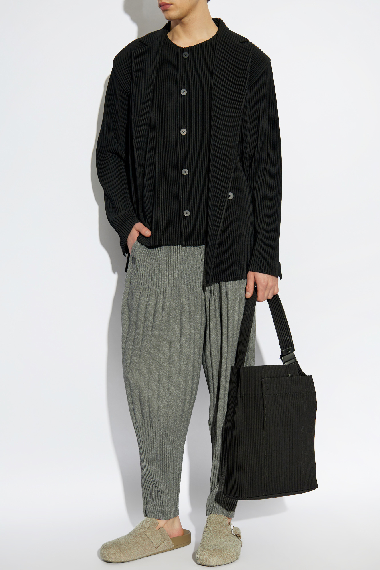 Homme Plissé Issey Miyake Pleated Vest | Men's | Vitkac